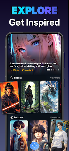 AI Anime Video Maker - GenAni ekran görüntüsü