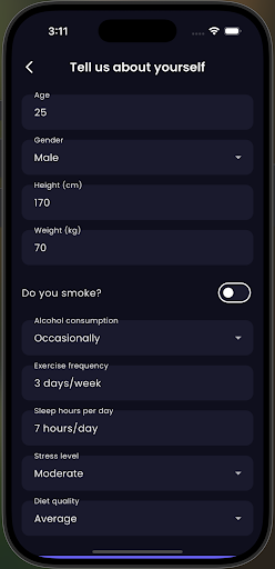 Death Clock AI ekran görüntüsü