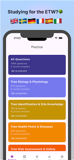 ETW Flashcards ekran görüntüsü