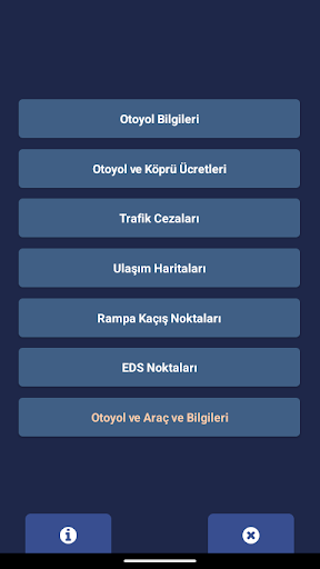 Otoyol Köprü Geçiş Ücretleri ekran görüntüsü