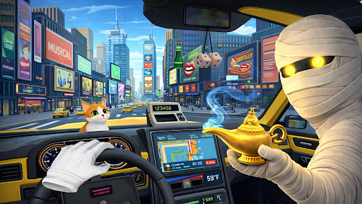 I Am Crazy Taxi Driver Sim ekran görüntüsü