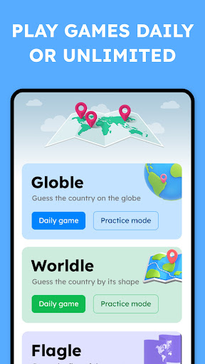 Globle - Guess the Country ekran görüntüsü