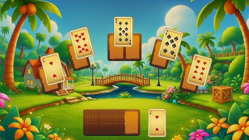 Grand Solitaire Kingdom Valley ekran görüntüsü