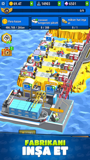 Idle Inventor - Factory Tycoon ekran görüntüsü