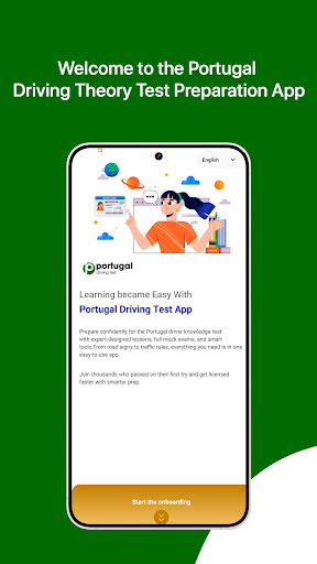 Portugal Driving License Tests ekran görüntüsü