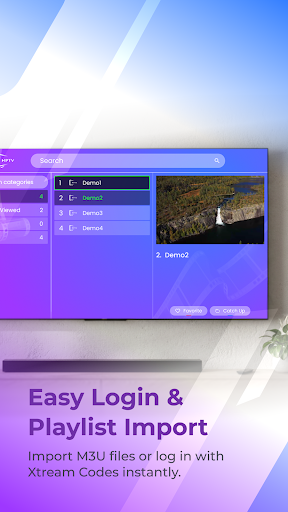 IPTV Player Pro -Smart Live TV ekran görüntüsü