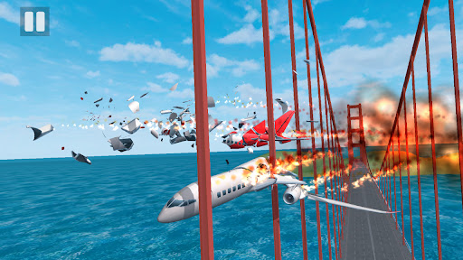 Plane Crash: Flight Simulator ekran görüntüsü