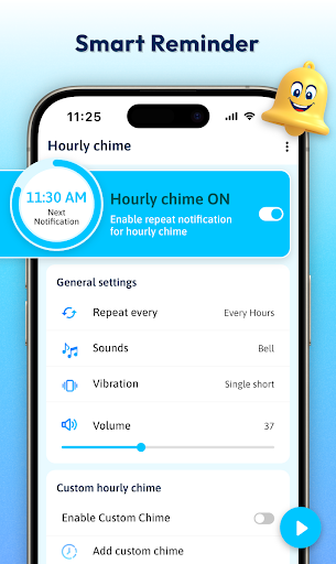 Hourly Chime: Set Reminders ekran görüntüsü