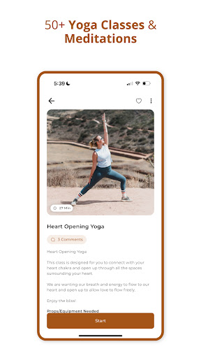 Next Level Yoga Community ekran görüntüsü