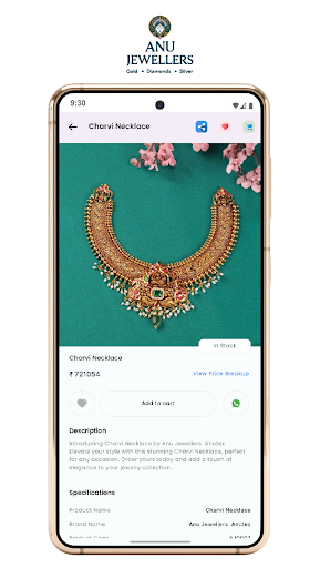 Anu Jewellers ekran görüntüsü