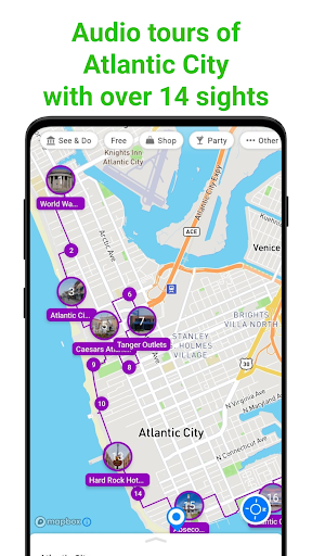 Atlantic City SmartGuide ekran görüntüsü