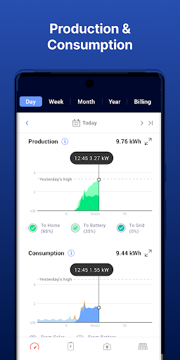 mySolarEdge ekran görüntüsü