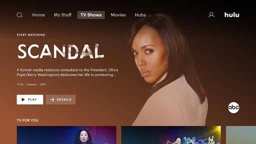 Hulu for Android TV ekran görüntüsü