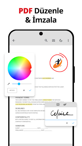 PDF Okuyucu - PDF tarayıcı ekran görüntüsü
