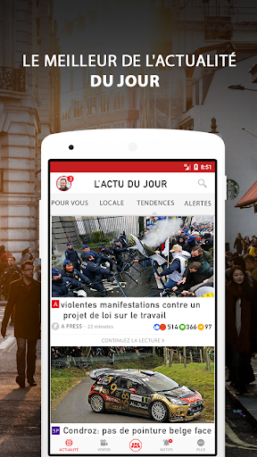 Alertes info Belgique ekran görüntüsü