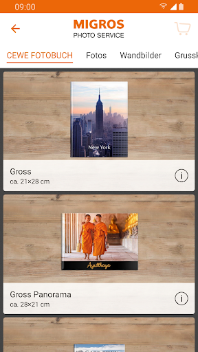 Migros Photo Service ekran görüntüsü