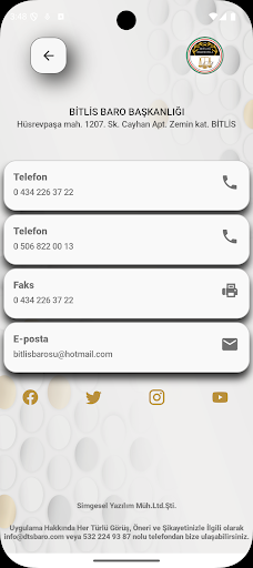Bitlis Barosu ekran görüntüsü