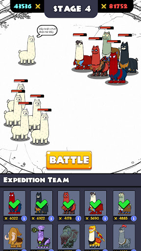 Mutant Llama: IDLE Breed Games ekran görüntüsü