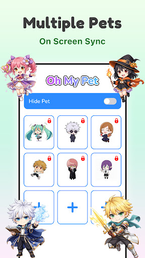Shimeji Desktop Pet Live Anime ekran görüntüsü