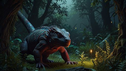 Mutant Reptile Komodo Dragon ekran görüntüsü