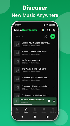 Music Downloader & Player ekran görüntüsü
