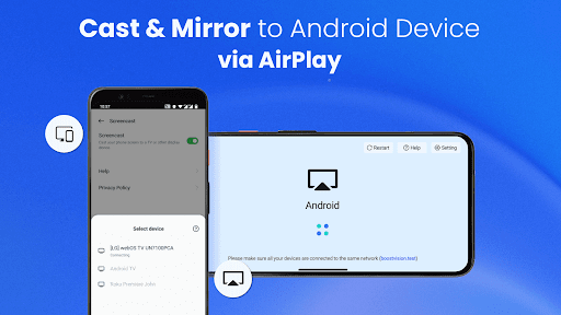 iPhone'u TV'ye Yansıt AirPlay ekran görüntüsü
