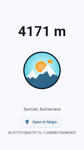 Altimeter ekran görüntüsü