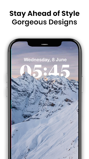 iOS 16 Lock Screen ekran görüntüsü