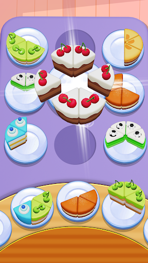 Cake Sort - Color Puzzle Game ekran görüntüsü