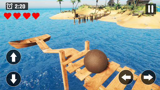 haddeleme topu 3D kaçmak game ekran görüntüsü