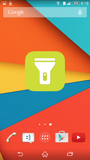 Simple Flashlight WIDGET ekran görüntüsü