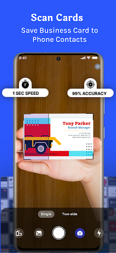 Business Card Scanner ekran görüntüsü