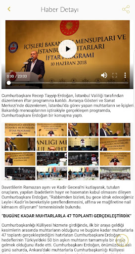 Türkiye Cumhuriyeti Cumhurbaşk ekran görüntüsü
