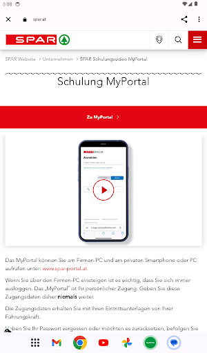 My Portal ekran görüntüsü