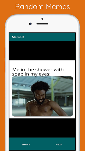 MemeIt - Swipe. Save. Share. ekran görüntüsü
