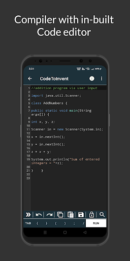 Learn Java Programming (Compil ekran görüntüsü