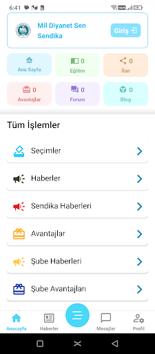 Mil Diyanet Sen ekran görüntüsü