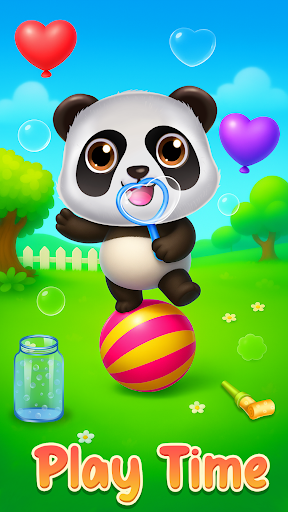Panda caretaker pet salon game ekran görüntüsü