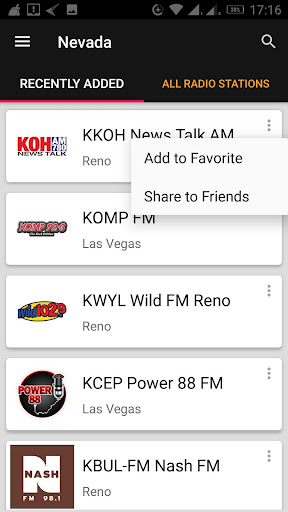 Nevada Radio Stations - USA ekran görüntüsü