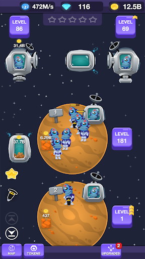 Planet Miner FRVR ekran görüntüsü