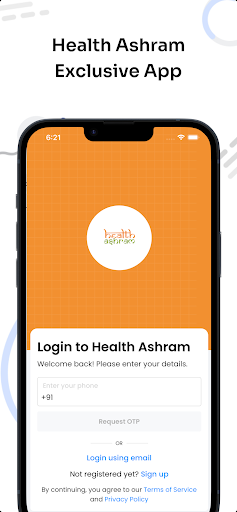 Health Ashram ekran görüntüsü