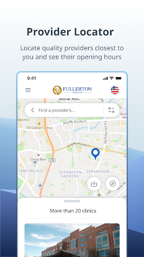 Fullerton Health Concierge ekran görüntüsü