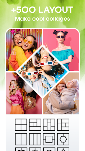 Photo Collage, Grid & Frames ekran görüntüsü