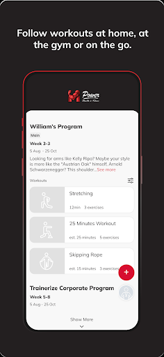 MPOWER Pro Fitness ekran görüntüsü