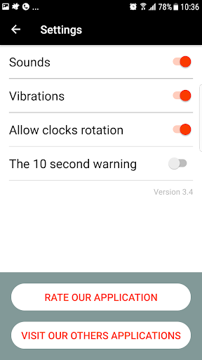 Boxing Round Interval Timer ekran görüntüsü
