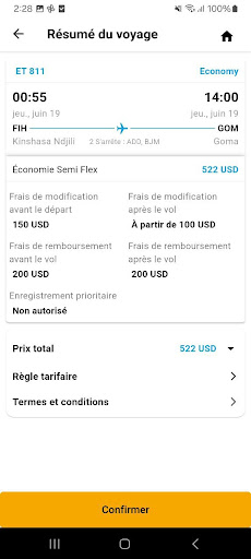 Air Congo ekran görüntüsü