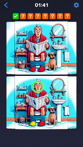 Find the Difference Eye Puzzle ekran görüntüsü