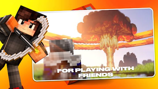 Nuke Bomb: TNT Minecraft Mod ekran görüntüsü