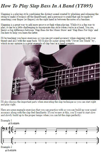 How to Slap Bass ekran görüntüsü