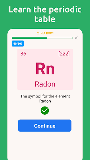 Chemistry: Periodic Table Quiz ekran görüntüsü